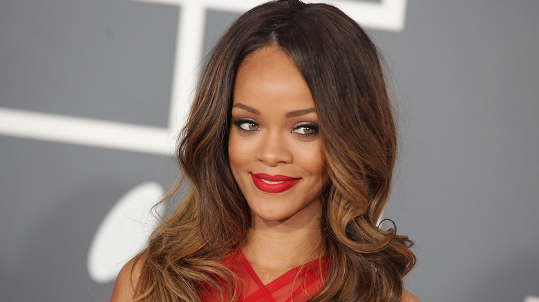 Rihanna smiling 