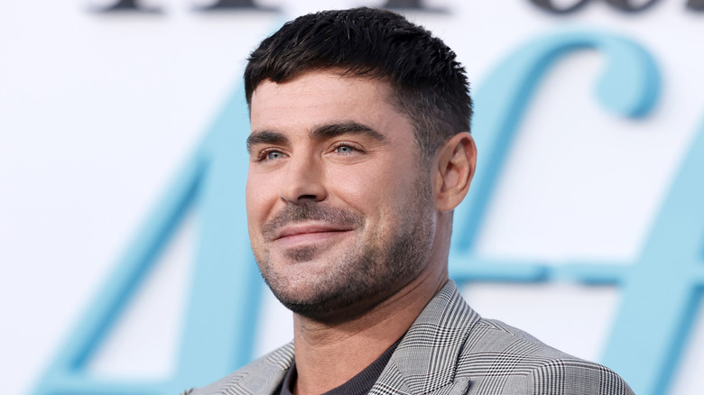 Actor Zac Efron on the red carpet