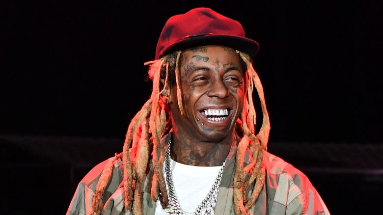Lil Wayne laughing