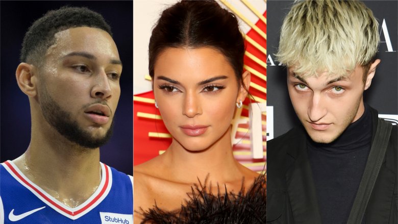 Ben Simmons, Kendall Jenner, and Anwar Hadid
