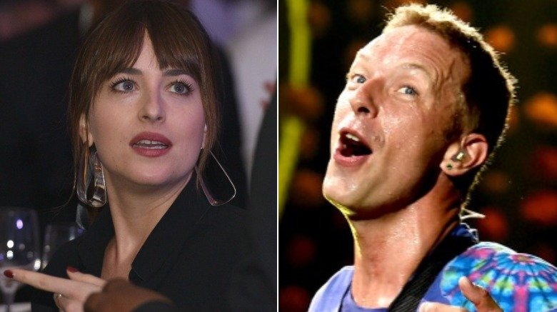 Dakota Johnson and Chris Martin