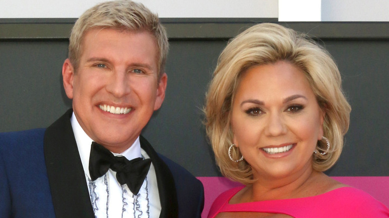 Todd and Julie Chrisley at the 2017 ACM Awards