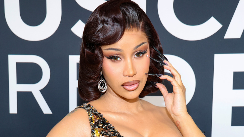 Cardi B on the red carpet