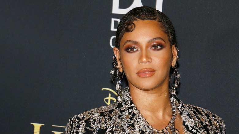 Beyonce at Lion King premiere