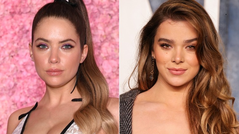 Ashley Benson, Hailee Steinfeld smiling
