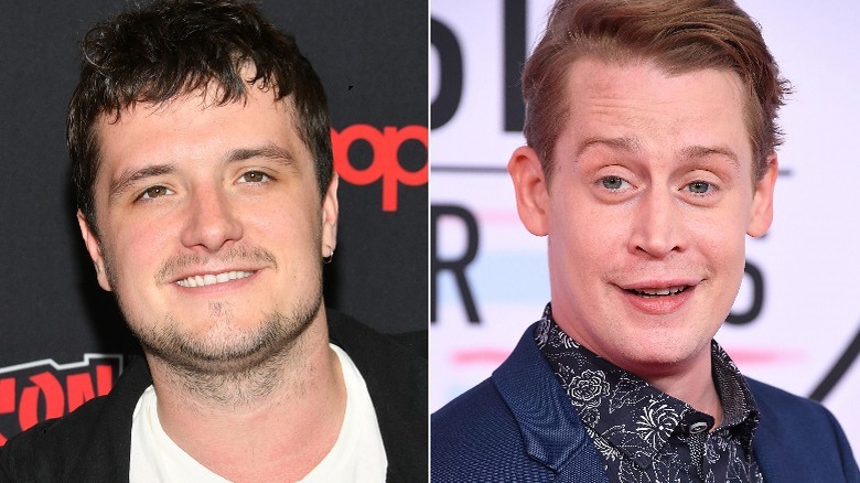 Josh Hutcherson, Macaulay Culkin smiling