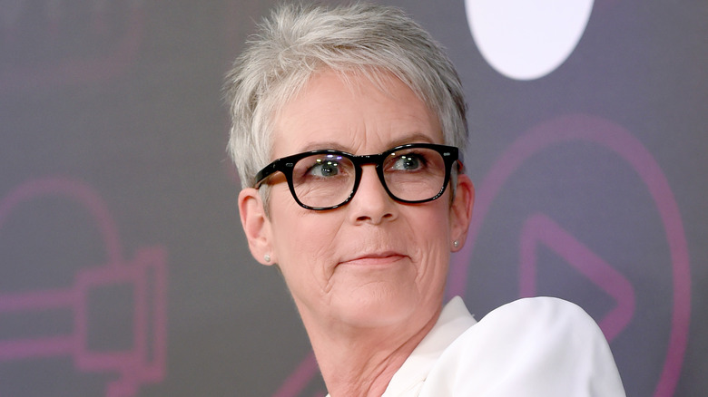 Jamie Lee Curtis posing