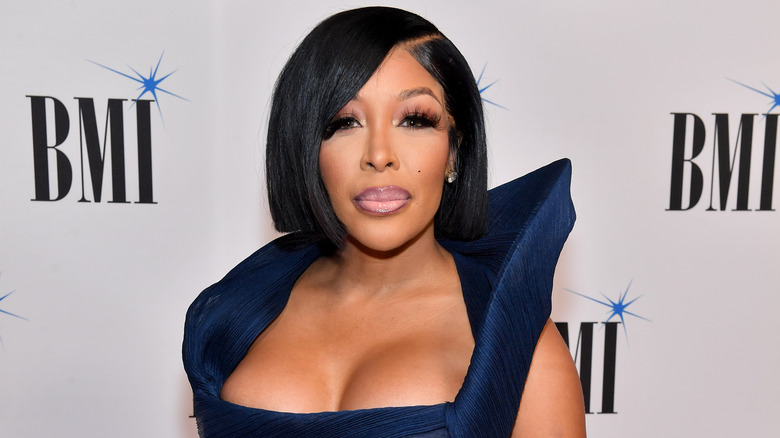 K. Michelle posing