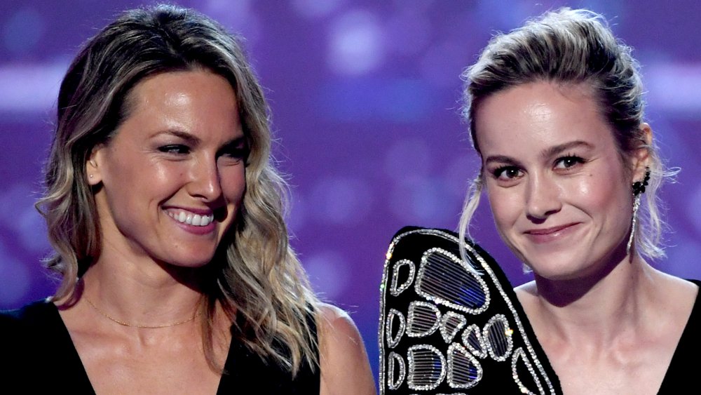 Ingrid Kleinig and Brie Larson at the 2019 MTV Movie and TV Awards 