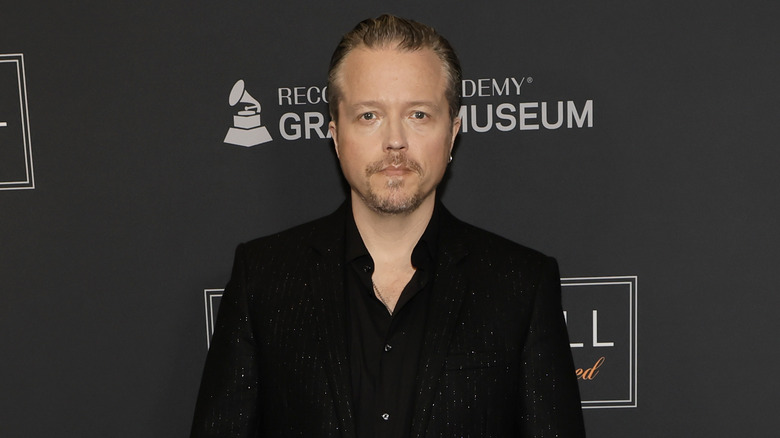 Jason Isbell on a 2022 red carpet