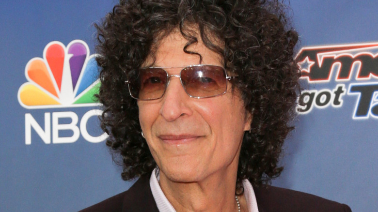 Howard Stern posing