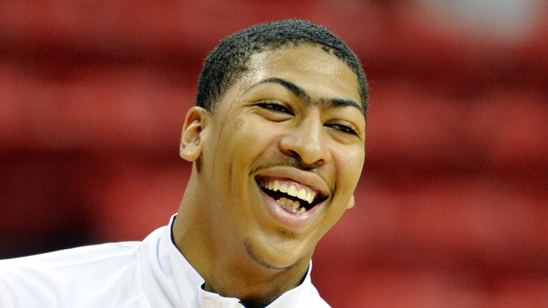 Anthony Davis laughing