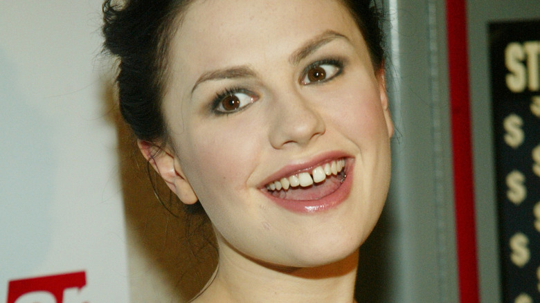Anna Paquin smiling