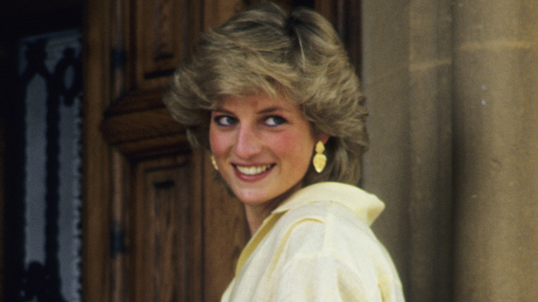 Princess Diana smiling