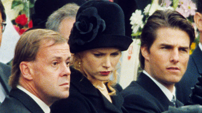 Nicole Kidman and Tom Cruise standing together