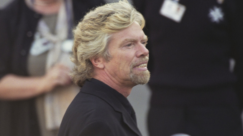 Richard Branson smiling