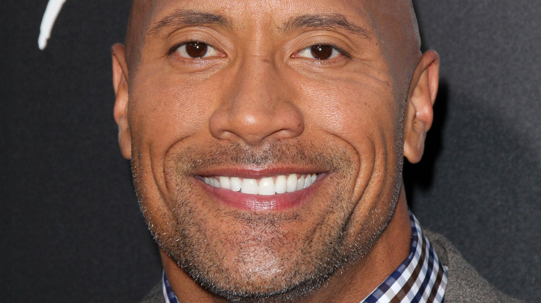 Dwayne "The Rock" Johnson smiling