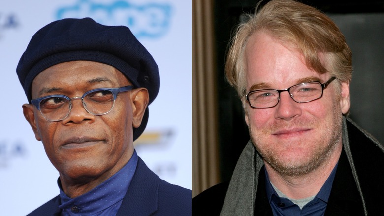 Samuel L. Jackson and Philip Seymour Hoffman