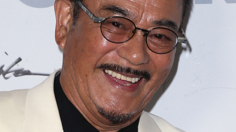 Sonny Chiba smiling