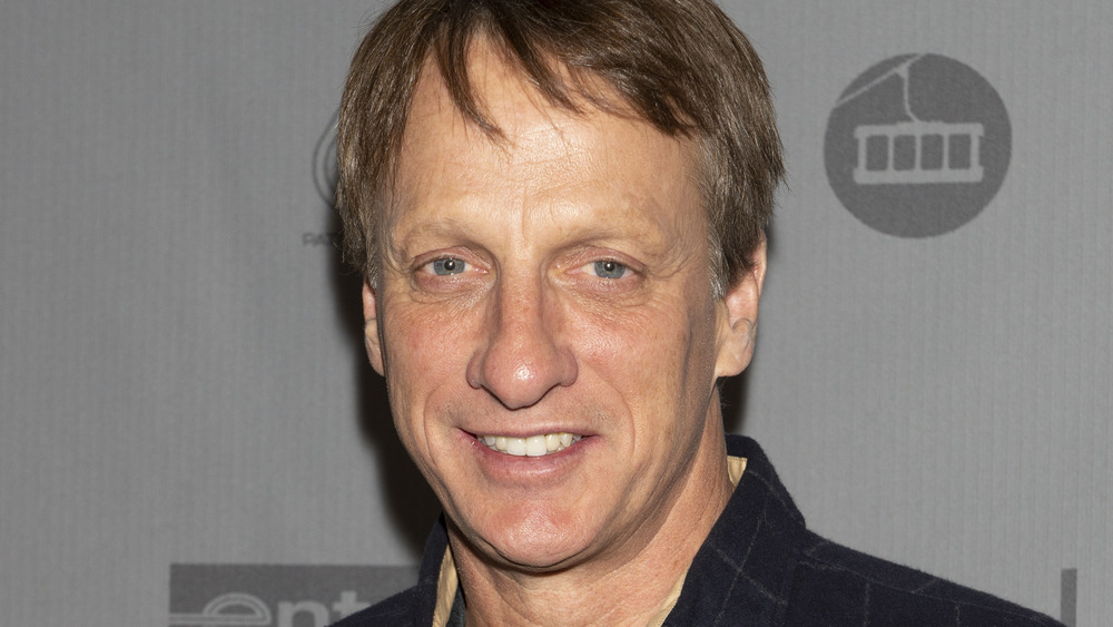 Tony Hawk smiling