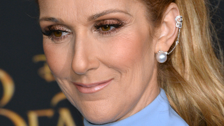 Celine Dion smiling