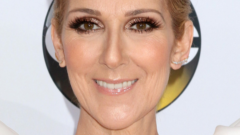 Celine Dion smiling