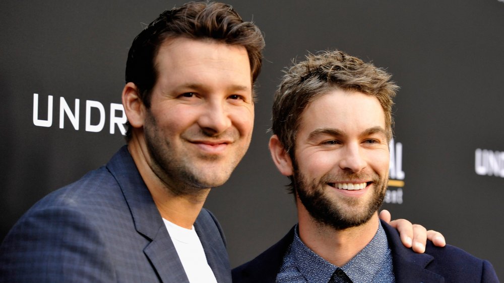 Tony Romo and Chace Crawford