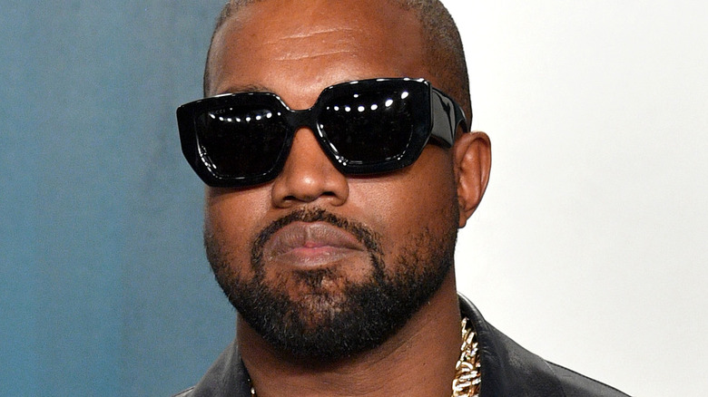 Kanye West with sunglasses