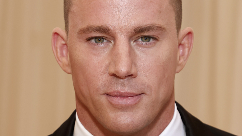 Channing Tatum serious 