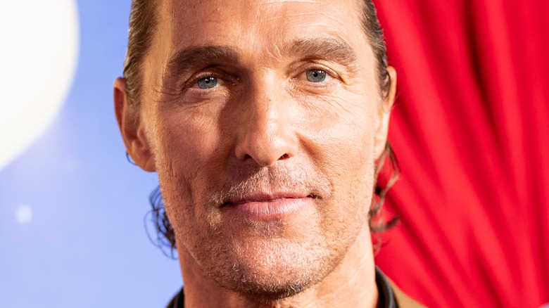 Matthew McConaughey smiling