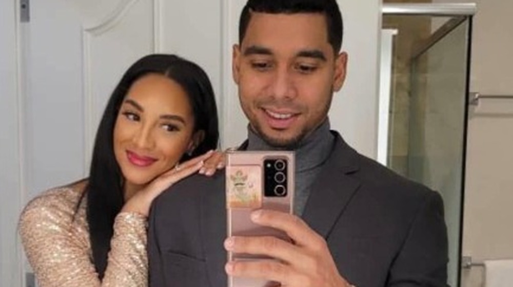 Chanel and Pedro Jimeno taking a selfie