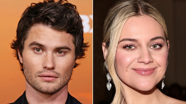 Chase Stokes and Kelsea Ballerini posing for a picture