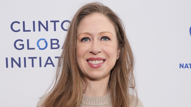 Chelsea Clinton smiling