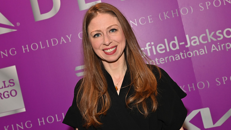 Chelsea Clinton smiling