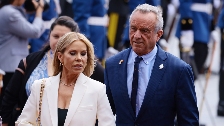 Cheryl Hines and Robert F. Kennedy Jr. candid
