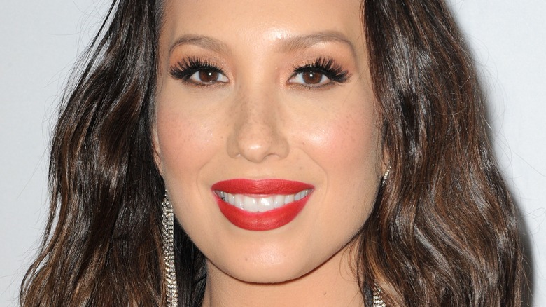 Cheryl Burke smiling