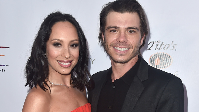 Cheryl Burke and Matthew Lawrence in 2018
