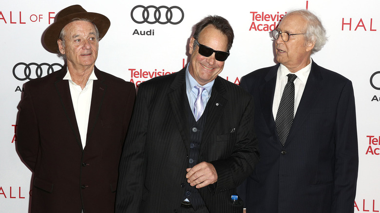 Bill Murray, Dan Aykroyd, Chevy Chase