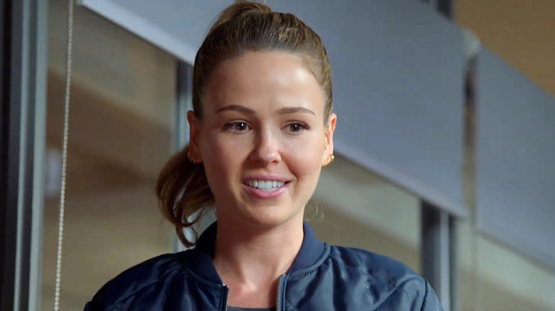 Jocelyn Hudon smiling in a 