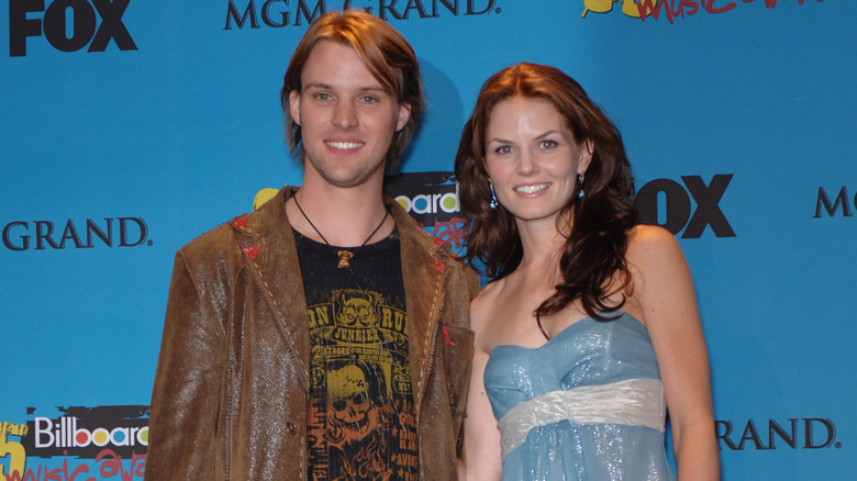 Jesse Spencer and Jennifer Morrison smiling