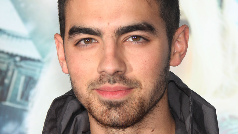 Joe Jonas smiling