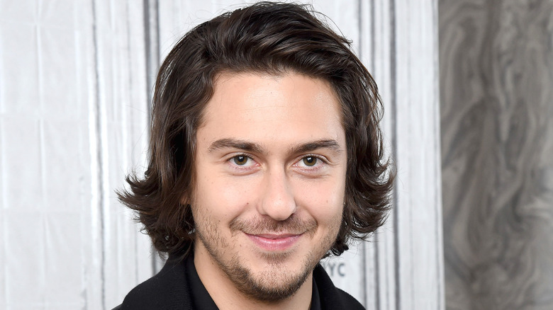 Nat Wolff smiling