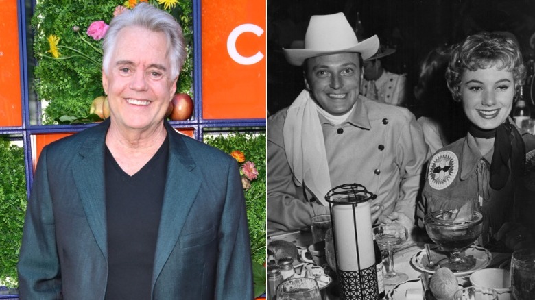 Shaun Cassidy at Night Out For No Kid Hungry event and Jack Cassidy photographed with his wife