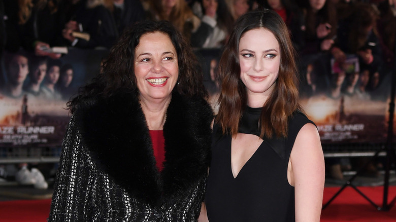 Katia and Kaya Scodelario at U.K. fan screening of "Maze Runner: The Death Cure"