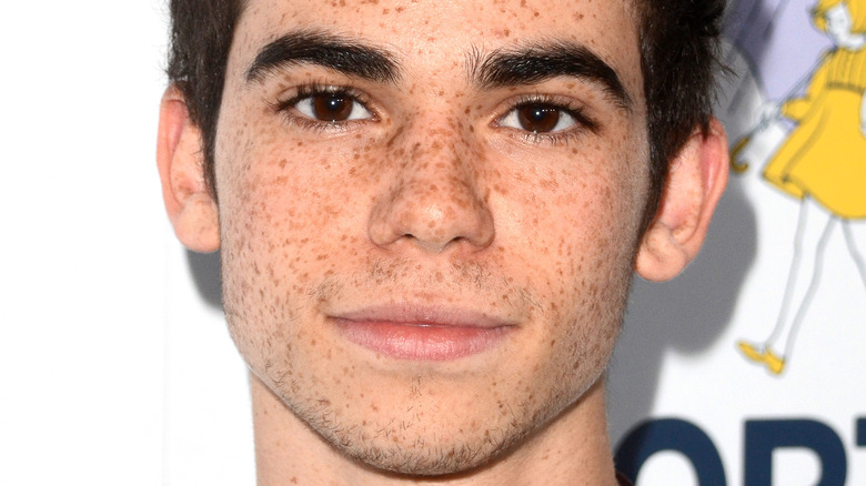 Cameron Boyce looking at camera