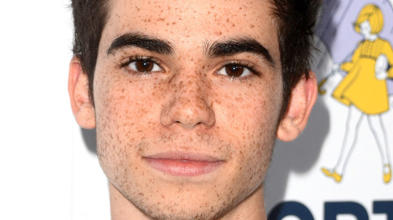 Cameron Boyce looking at camera
