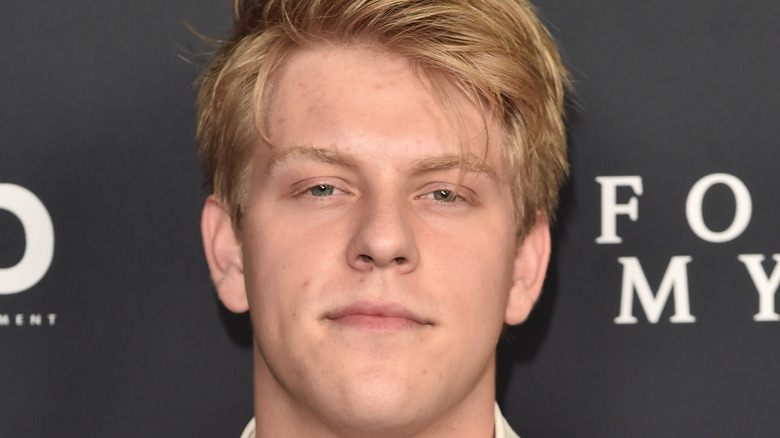 Jackson Odell looking at camera