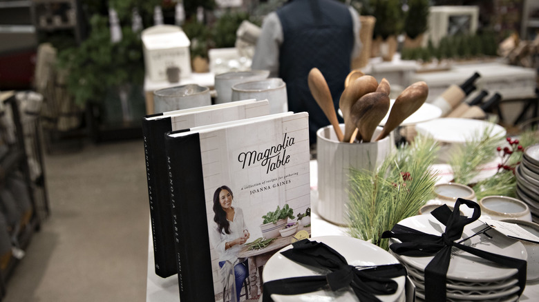 Magnolia merchandise display in Target