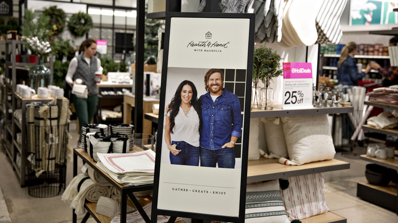Heart & Hand display featuring Chip and Joanne Gaines at Target