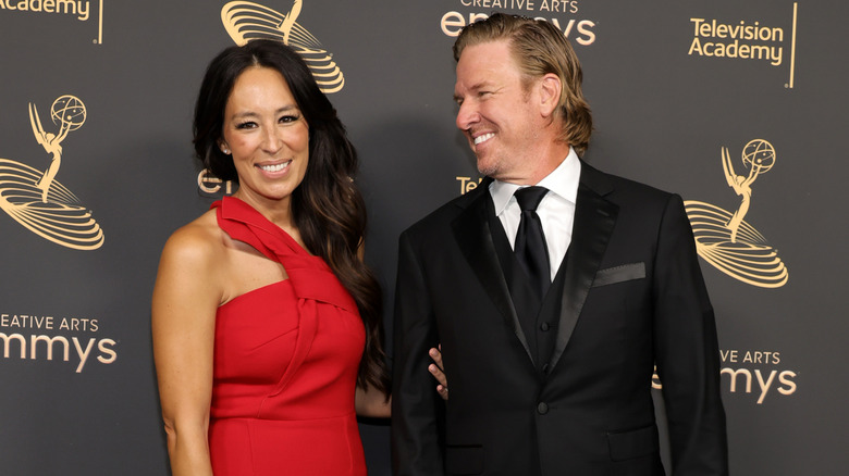 Joanna and Chip Gaines in formal wear